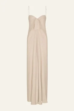 Amber Twilight Dress In Ecru