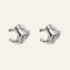 Cosmico Ear Cuff Set In Silver