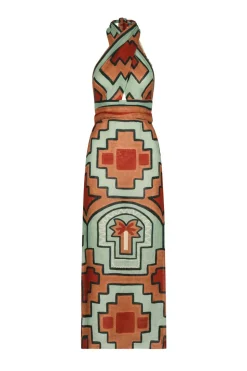 Energetic Patterns Dress