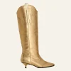 Exuberant Spirit Boots In Gold