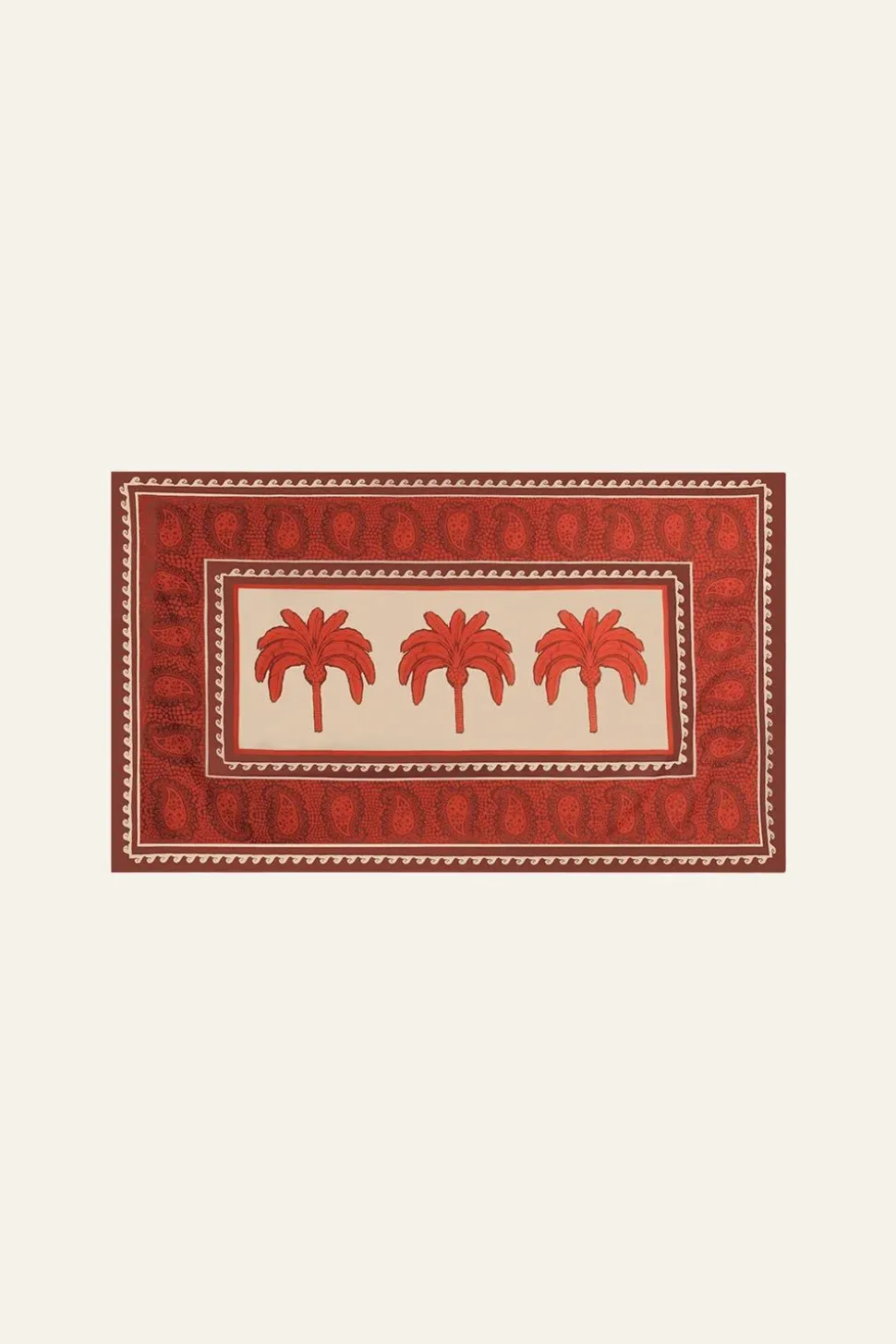 Kilimanjaro Pareo In Red