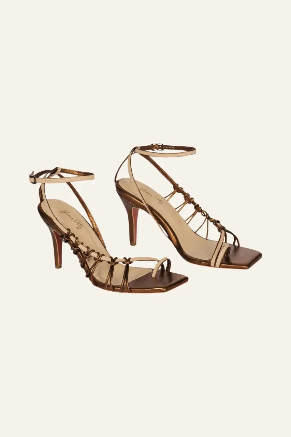 Nocturna Heels In Copper