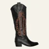 Paradise Garden Boots In Black