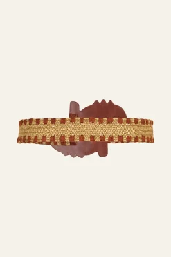 Rustle Of Palm Trees Belt In Sand