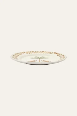 Saimiri Dessert Plate In Mustard Set Of 2