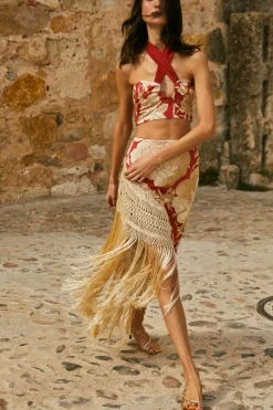 Sol Ardiente Crop Top