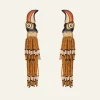 Sortilegio Earrings In Golden Sand
