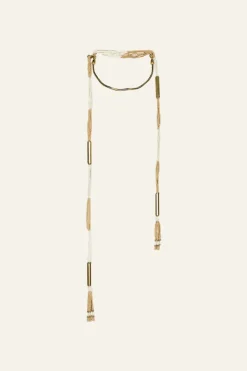 Stampede Necklace In Ecru