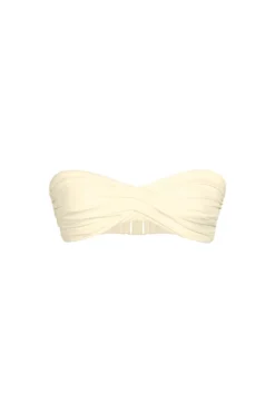 Tangarana Bikini Top In Ecru