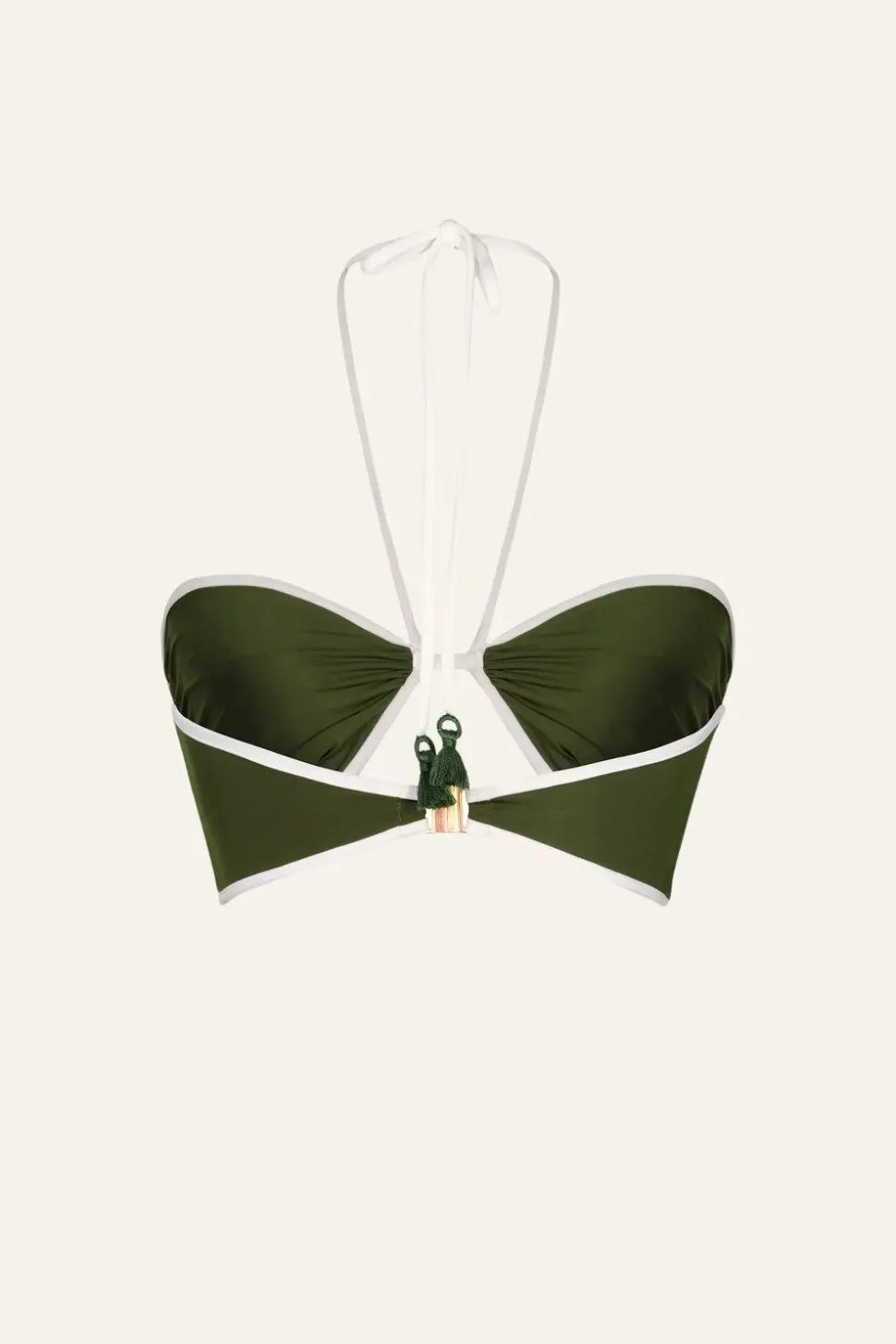 Yacumama Bikini Top In Military